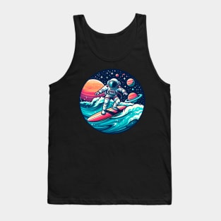 The Surfer Astronaut Tank Top